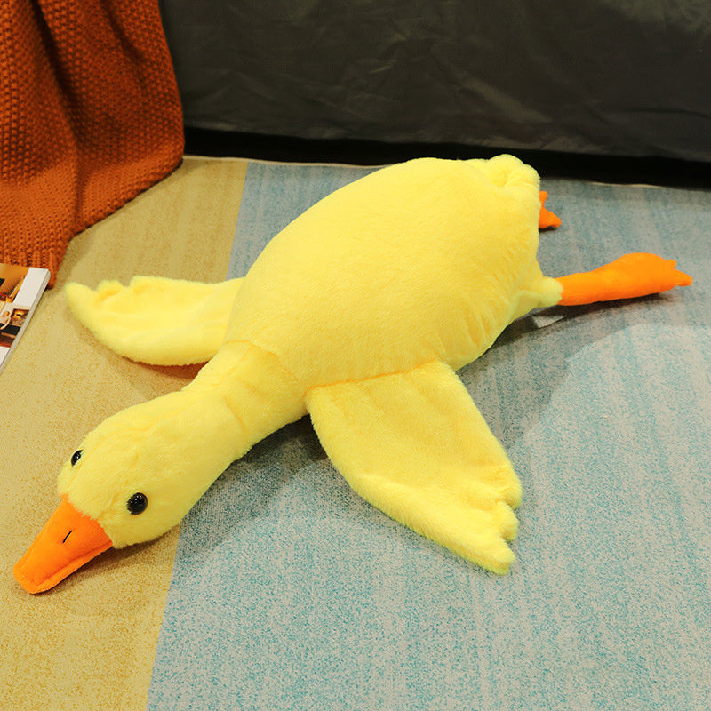 Big White Goose Doll Pillow Sleeping Plush Toy-16