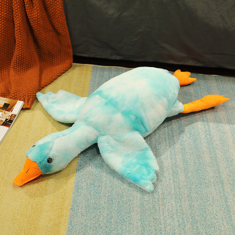 Big White Goose Doll Pillow Sleeping Plush Toy-8