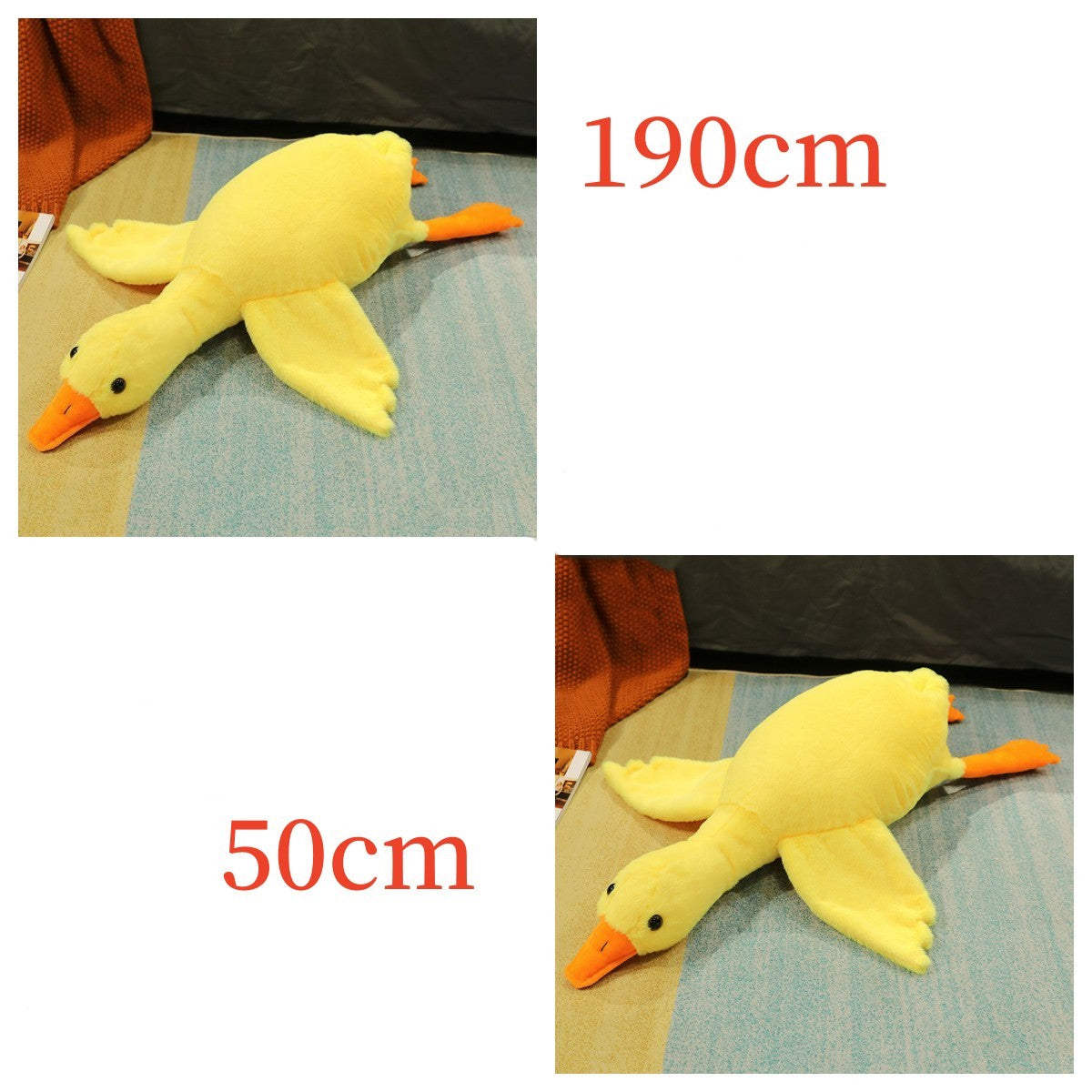 Big White Goose Doll Pillow Sleeping Plush Toy-17